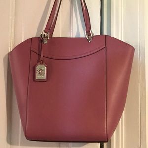 Ralph Lauren shoulder tote